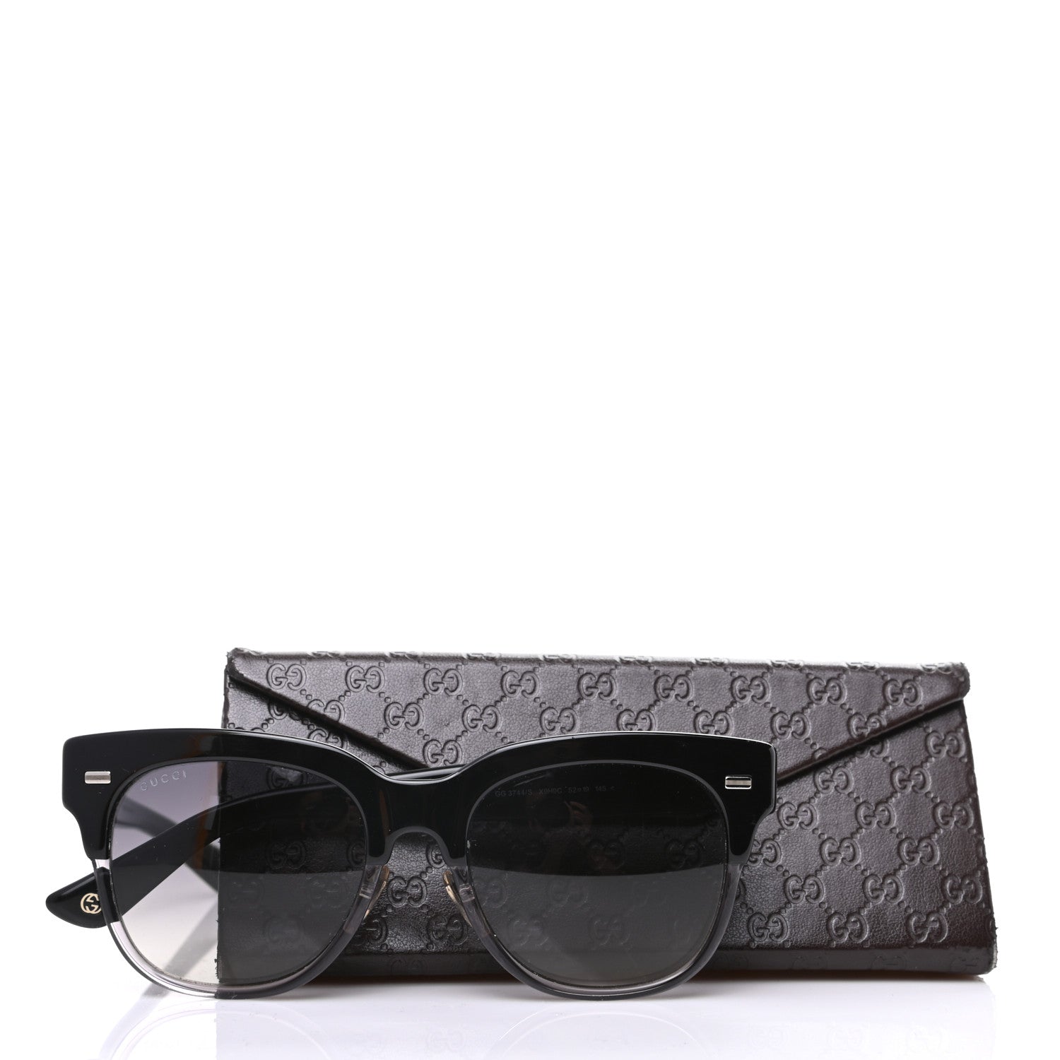 Gucci Acetate Sunglasses GG3749/S Black 8 of 8