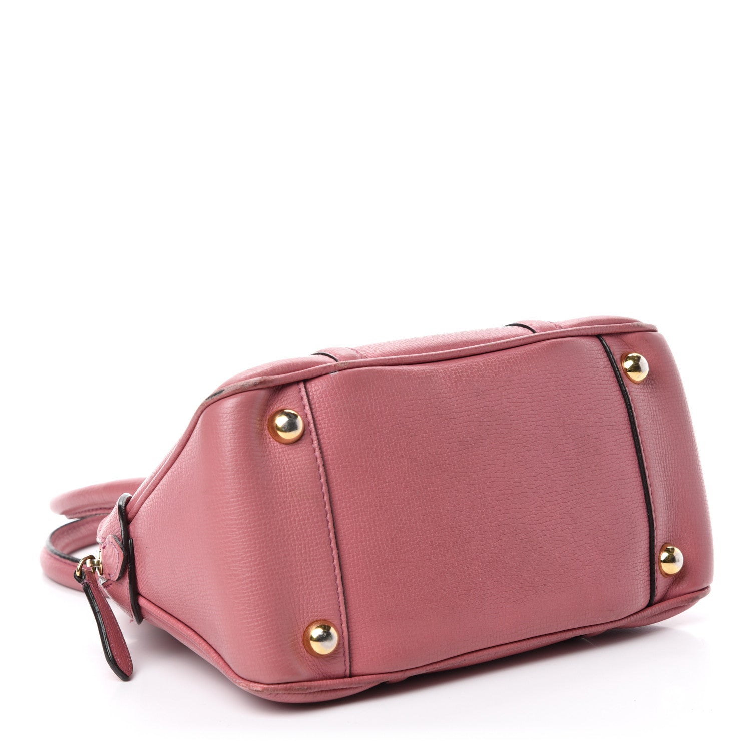 Burberry Derby Calfskin Small Milverton Satchel Mauve Pink 4 of 24