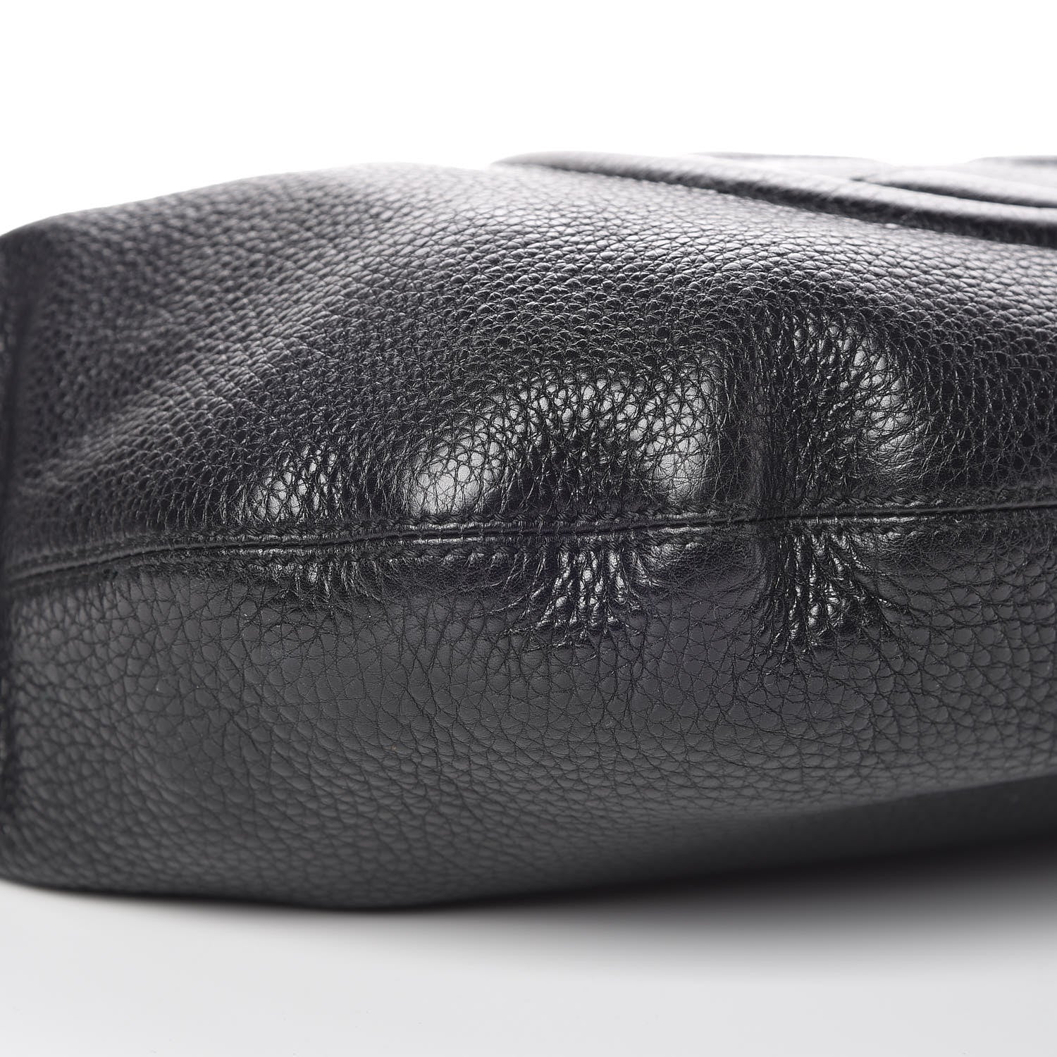 Gucci Pebbled Calfskin Medium Soho Hobo Black 11 of 12