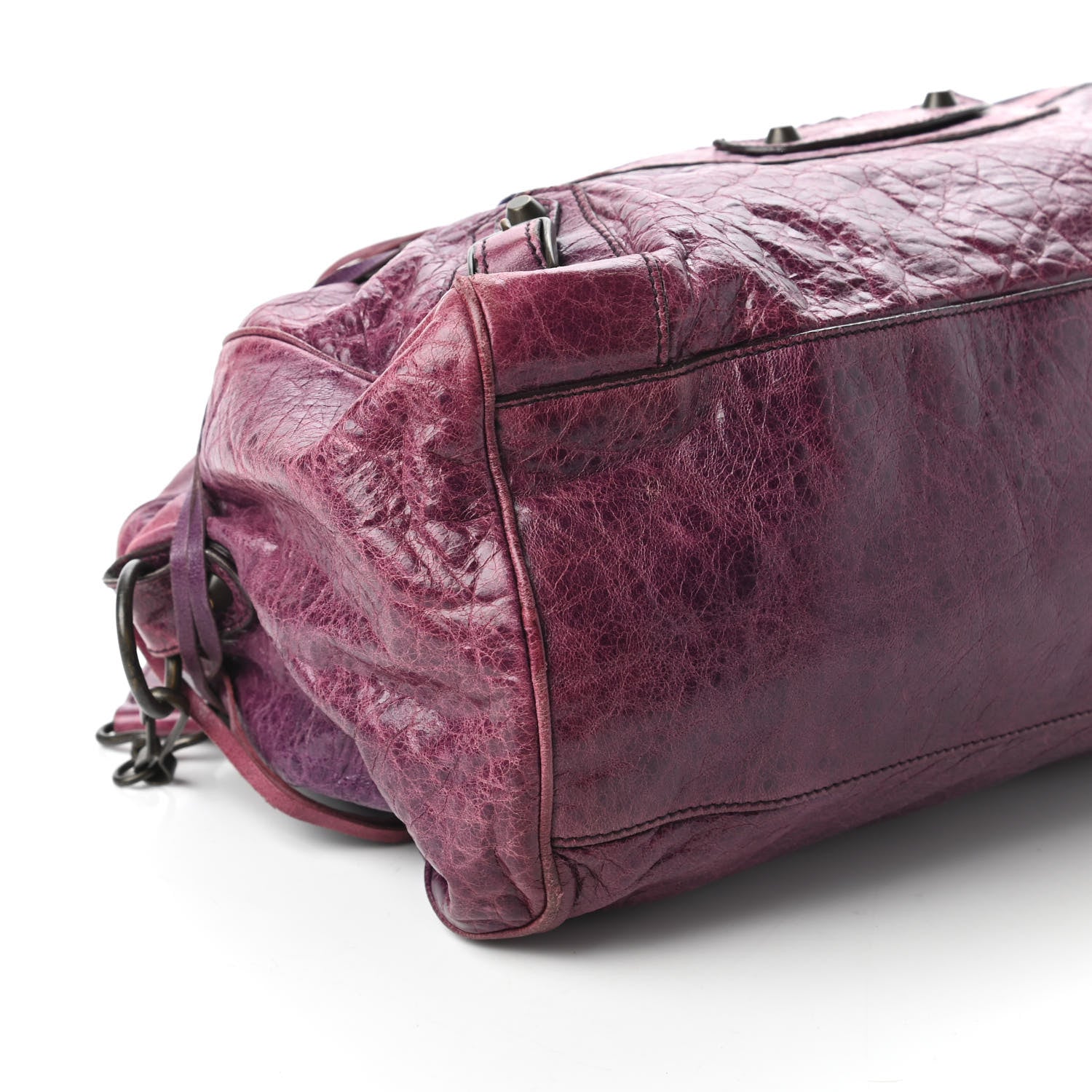 Balenciaga Agneau Classic Hardware First Raisin 6 of 10