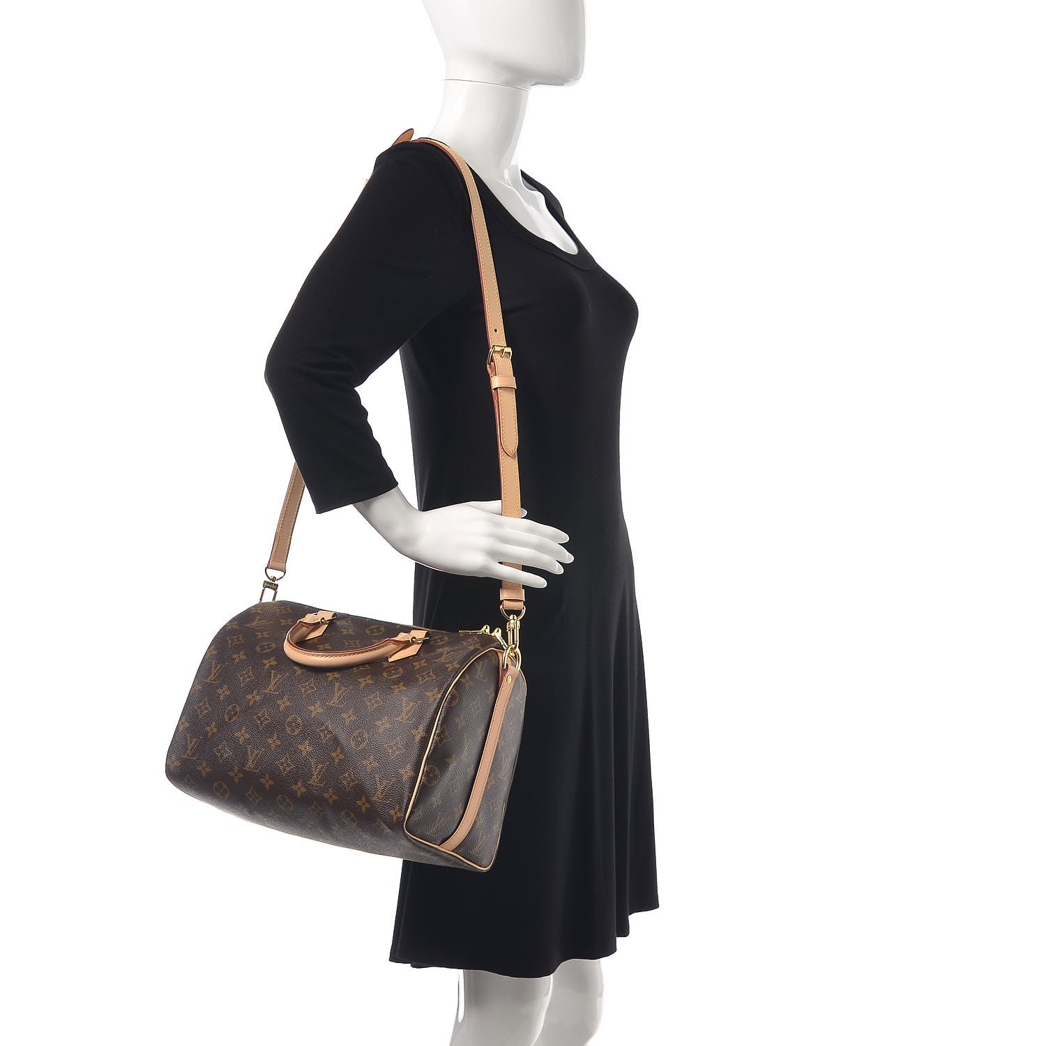 Louis Vuitton Monogram Speedy Bandouliere 30 2 of 10