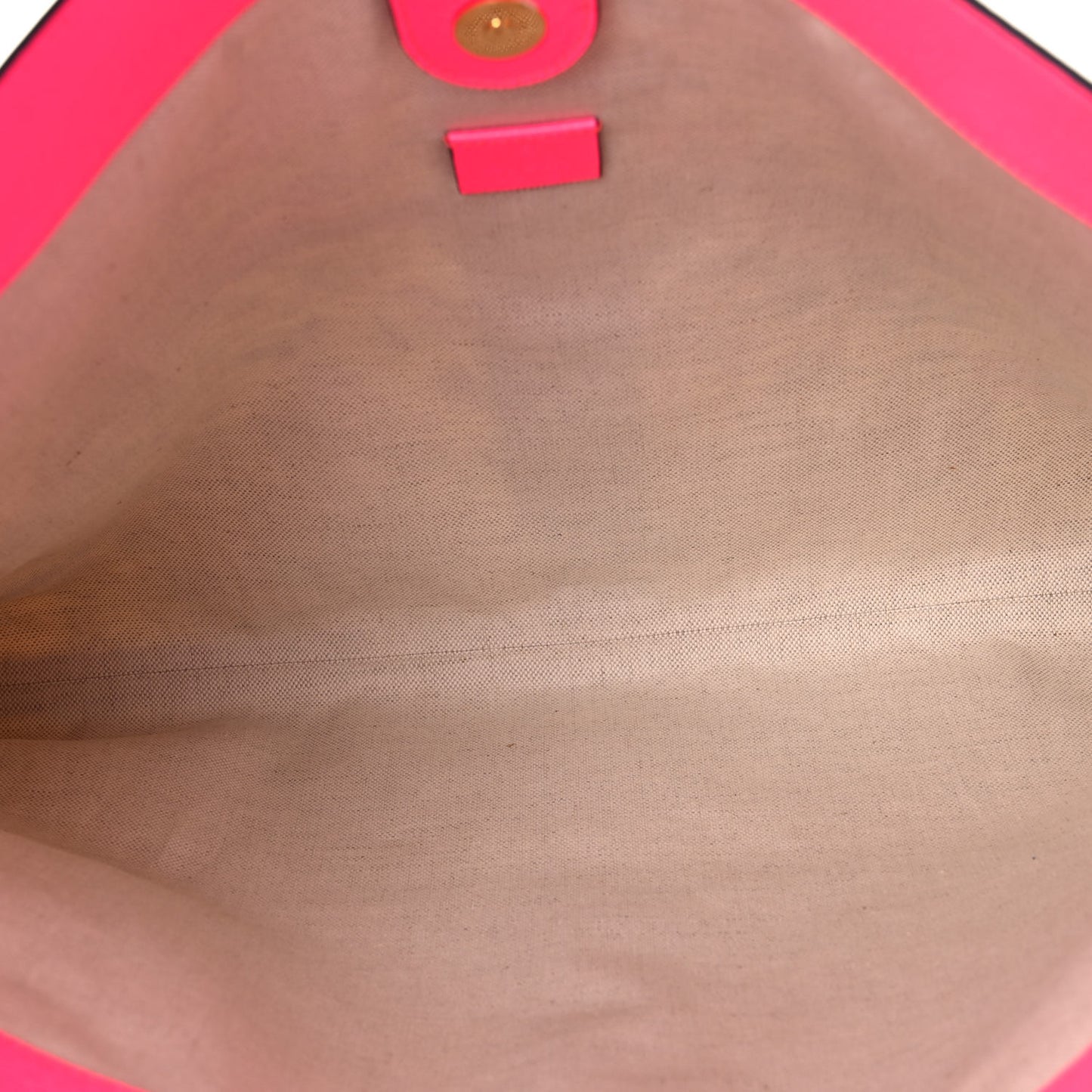 Canvas Flora Large Rajah Chain Tote White Multicolor Fuxia Fluo