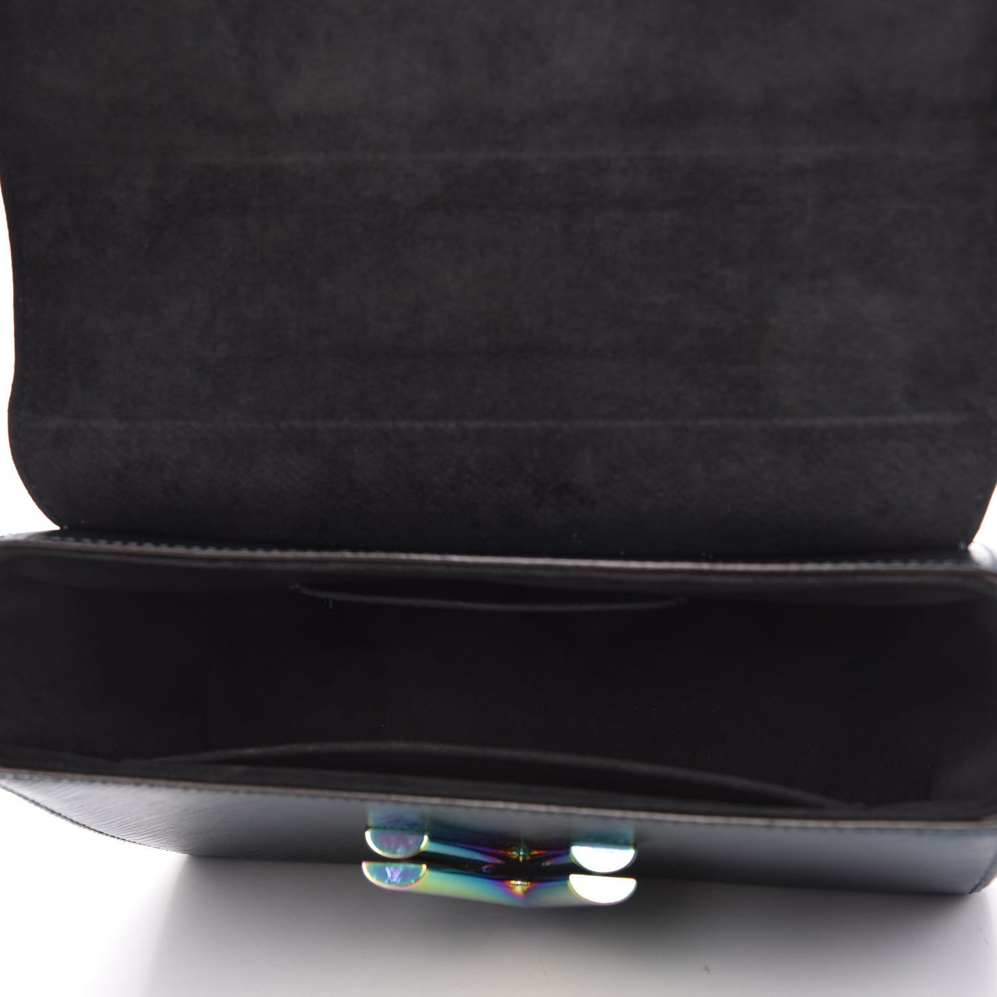 Epi Twist Scarabeo Shoulder Bag MM Blue Boreale