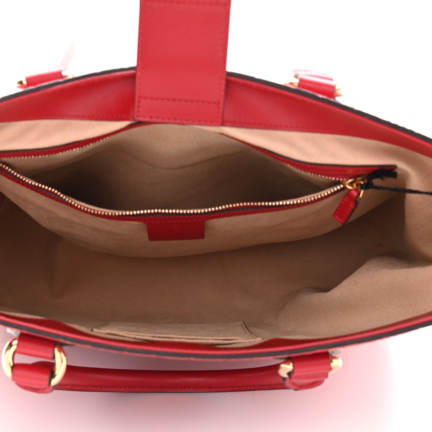 Guccissima Tote Hibiscus Red