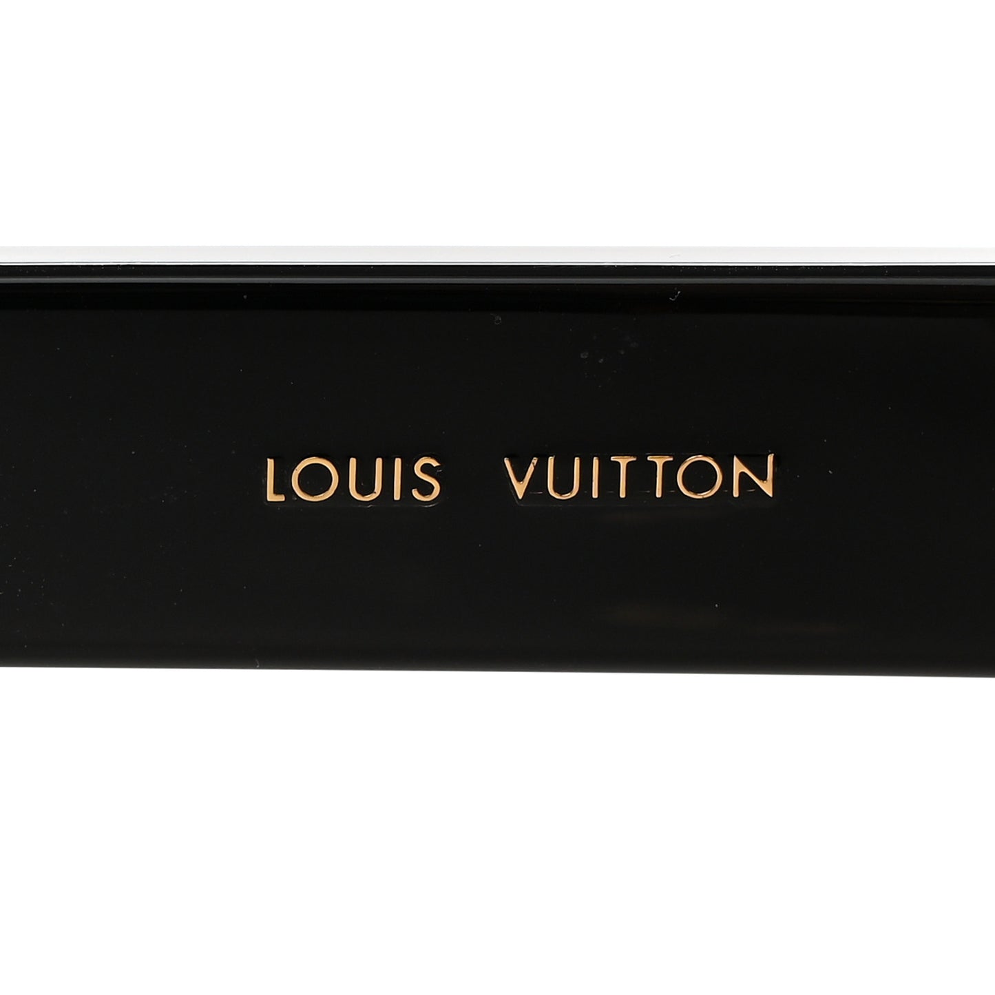 Acetate LV Moon Square Sunglasses Z1664E Black