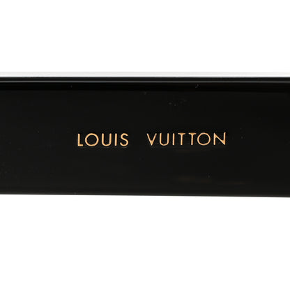 Louis Vuitton Acetate LV Moon Square Sunglasses Z1664E Black 5 of 9