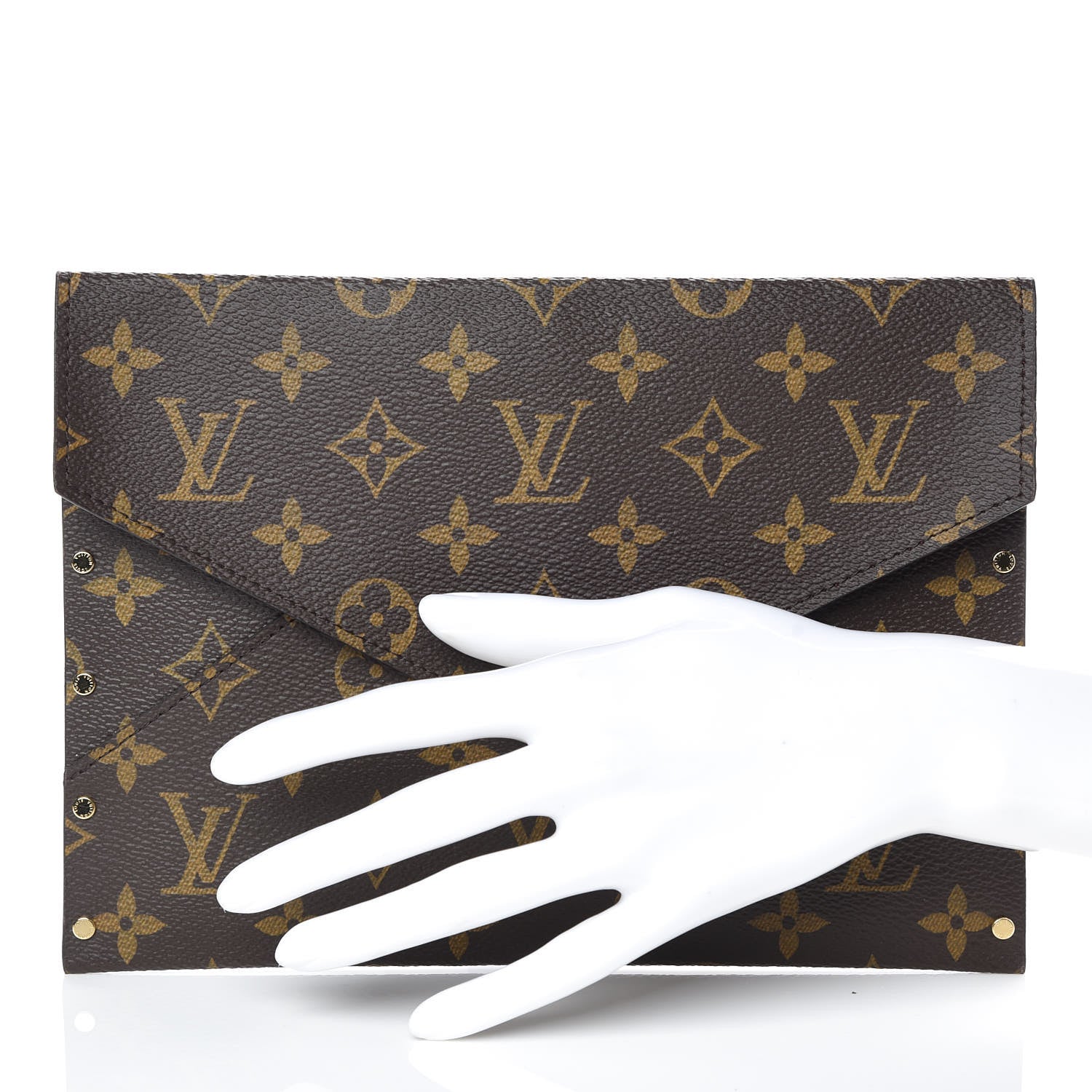 Louis Vuitton Monogram Rivets Enveloppe 2 of 6