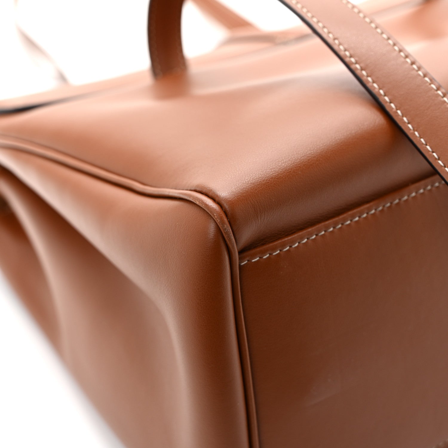 Celine Calfskin Medium Soft 16 Bag Tan 14 of 14