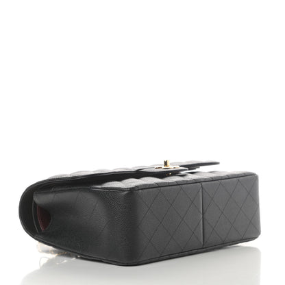 Chanel Caviar Quilted Jumbo Double Flap Black 4 of 12