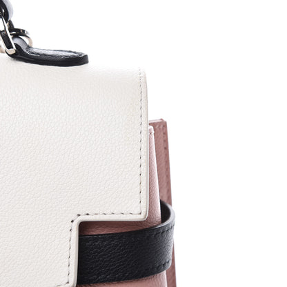 Louis Vuitton Soft Calfskin Lockme Ever Rose Ballet White Maito Black 10 of 11