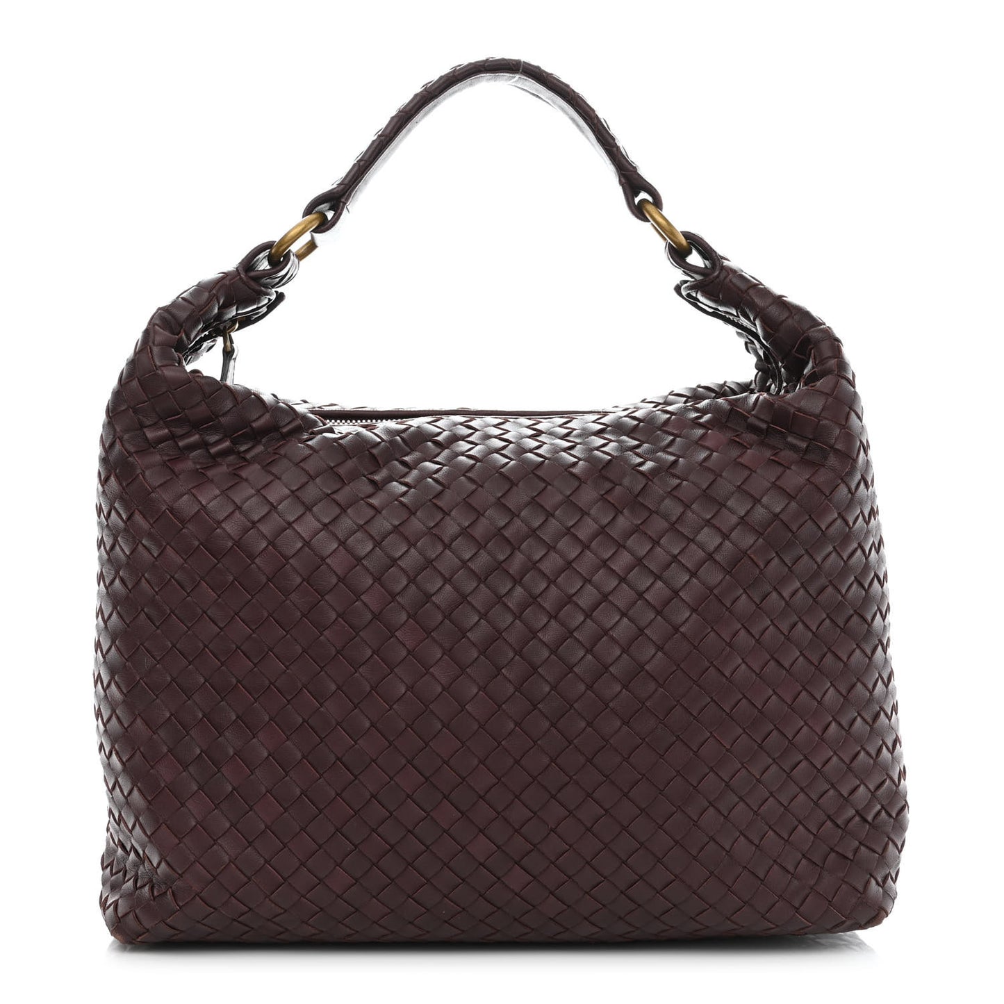 Nappa Intrecciato Pyramid Hobo Opera
