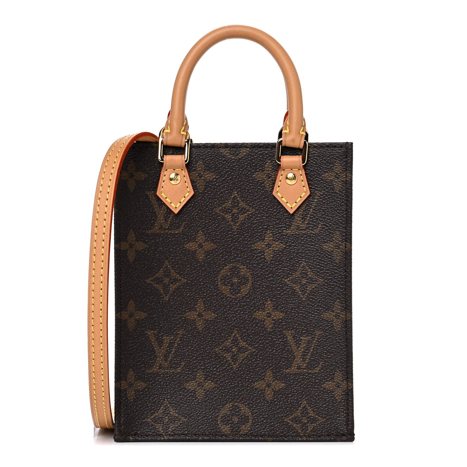 Louis Vuitton Monogram Petit Sac Plat 1 of 10