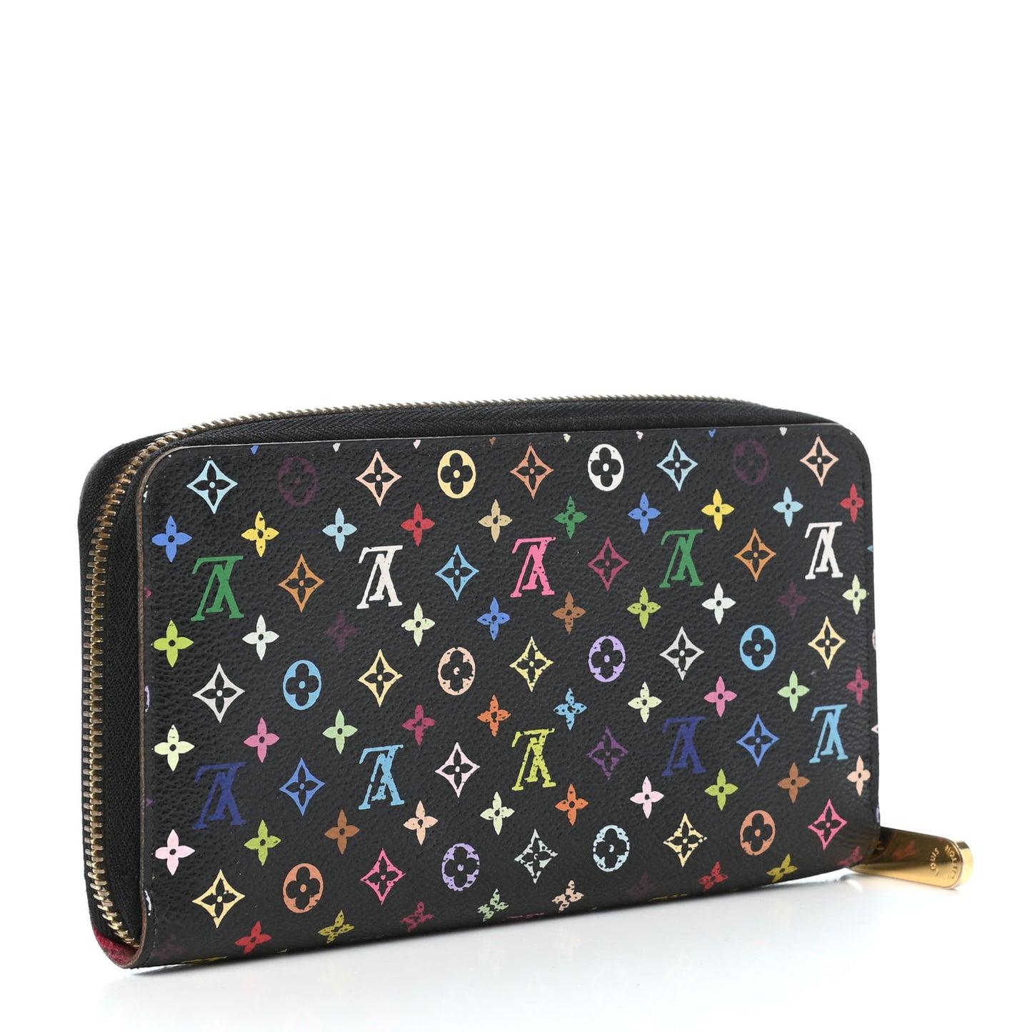 Monogram Multicolor Zippy Wallet Black Grenade