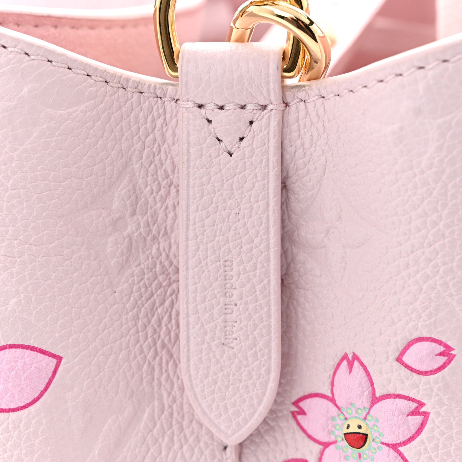 Louis Vuitton LV X TM Empreinte Cherry Blossom Neonoe BB Pink 8 of 11
