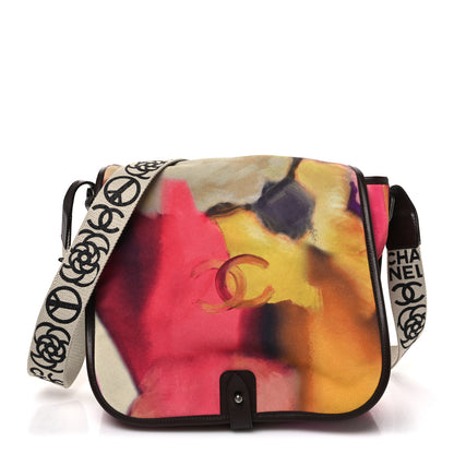 Chanel Printed Ultra Soft Lambskin Medium Flower Power Messenger 1 of 9
