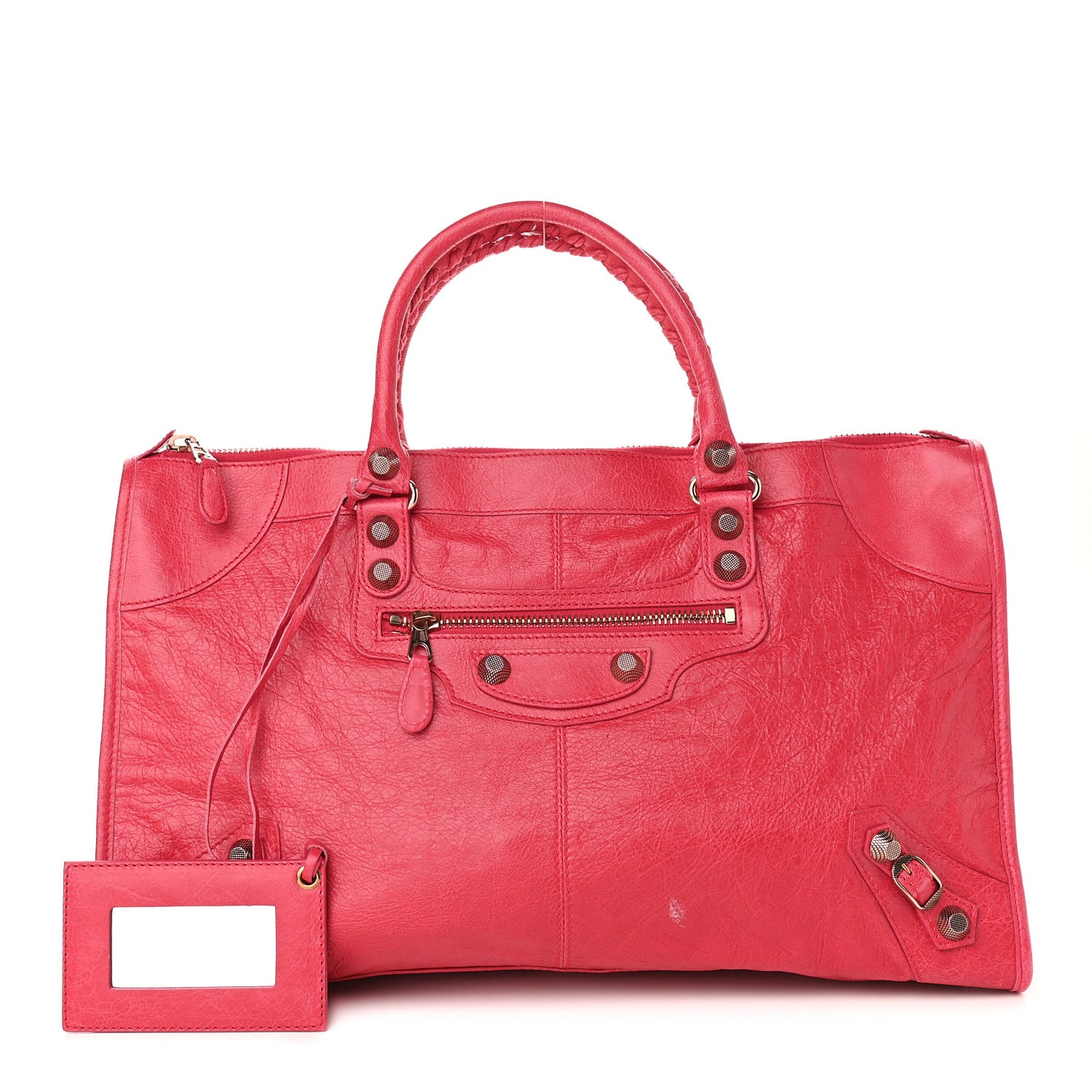 Agneau Giant 12 Gold Hardware Work Rose Thulian