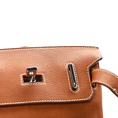 Hermes Natural Barenia Faubourg Hac A Dos PM Backpack Fauve 11 of 12