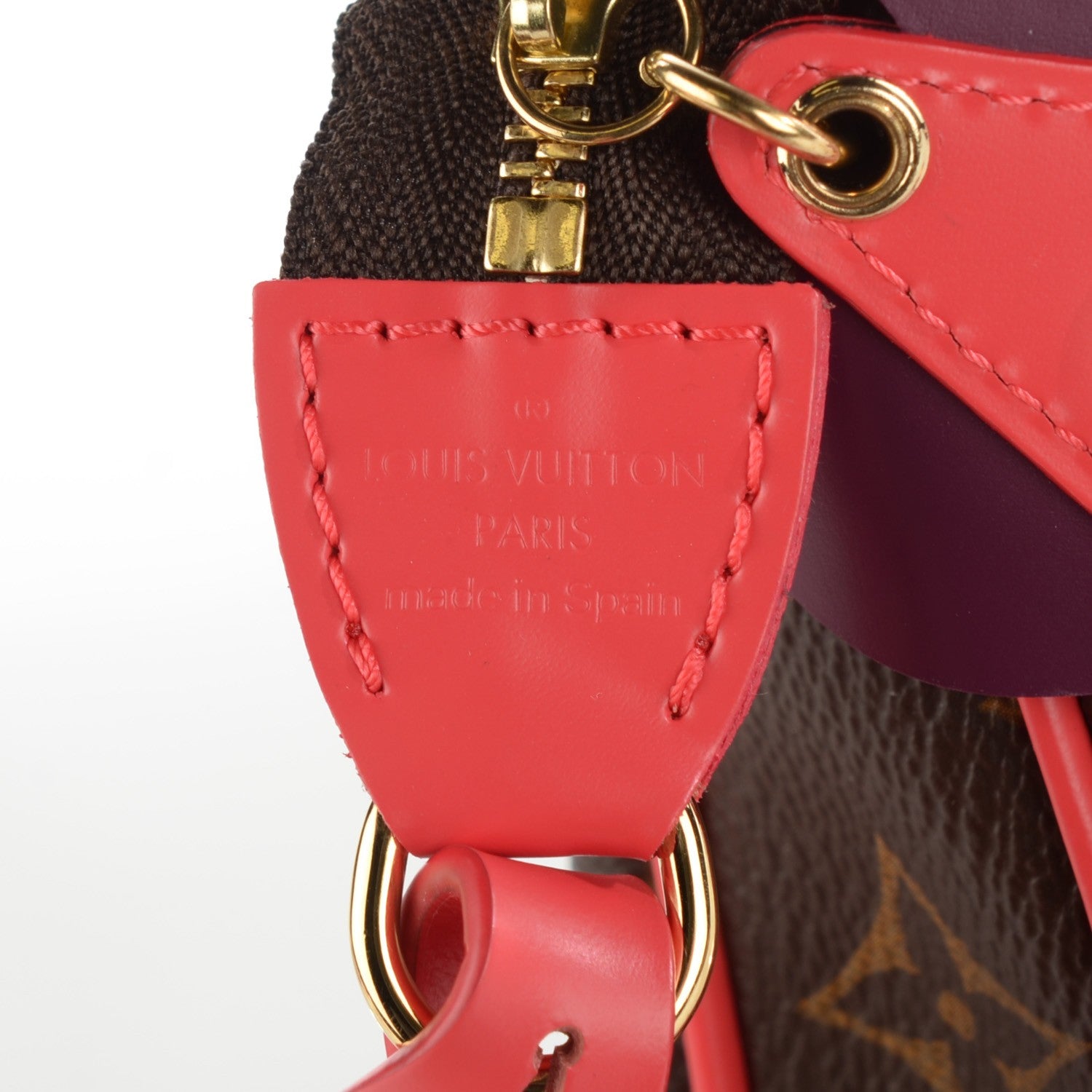 Louis Vuitton Monogram Totem Pochette Accessories Flamingo 6 of 7