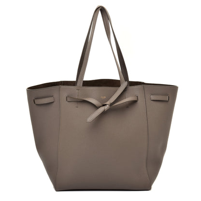 Celine Soft Grained Calfskin Small Belt Cabas Phantom Taupe 1 of 10
