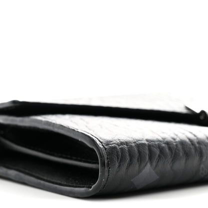 MCM Visetos Large Patricia Wallet On Chain Black 9 of 11