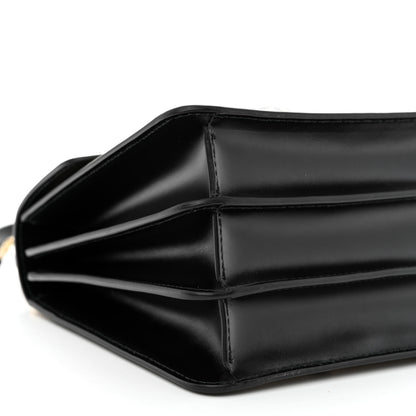 Bulgari Calfskin Million Chain Motif Serpenti Forever Top Handle Black 9 of 10