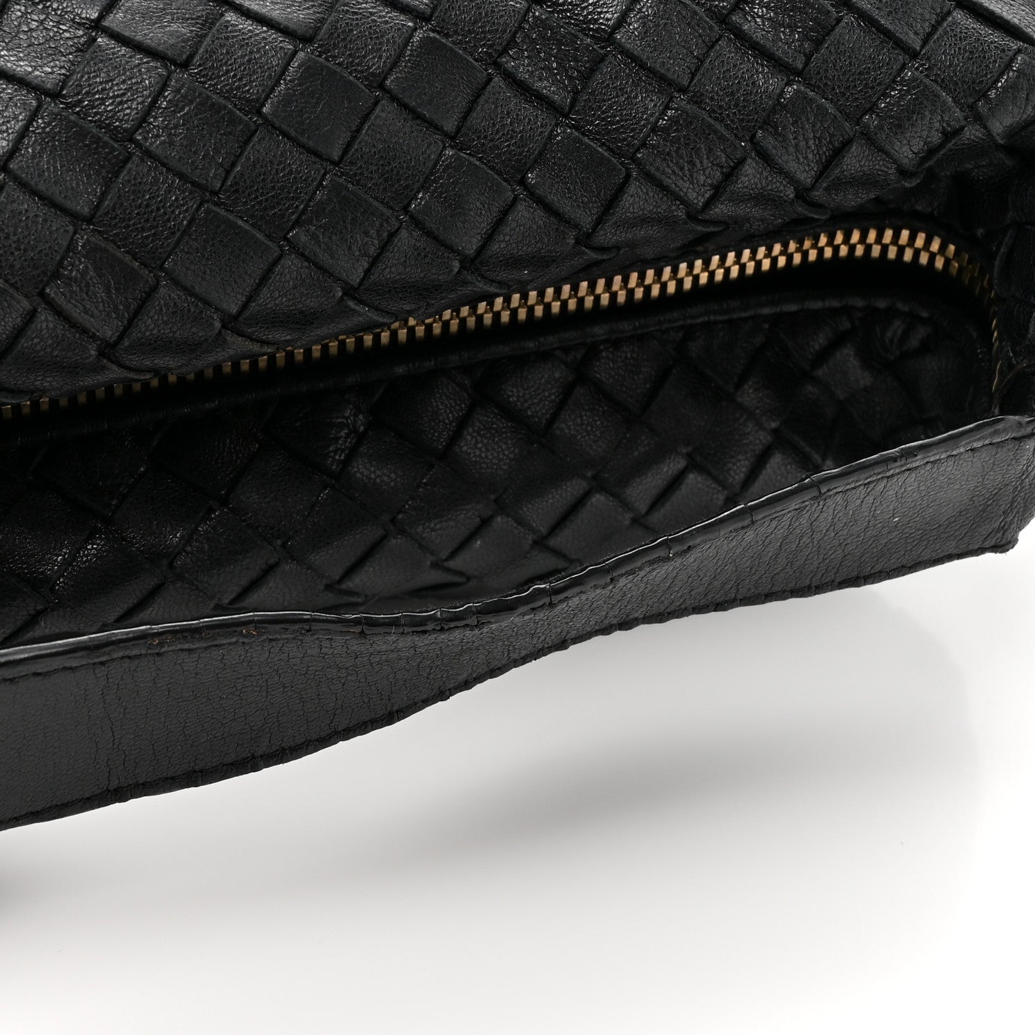 Bottega Veneta Nappa Intrecciato Cosmetic Case Black 15 of 15