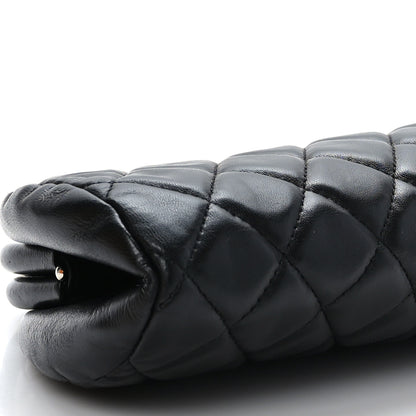Chanel Lambskin Quilted Timeless Clutch Black 8 of 9