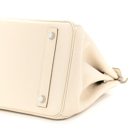 Hermes Togo Birkin 30 Craie 9 of 11