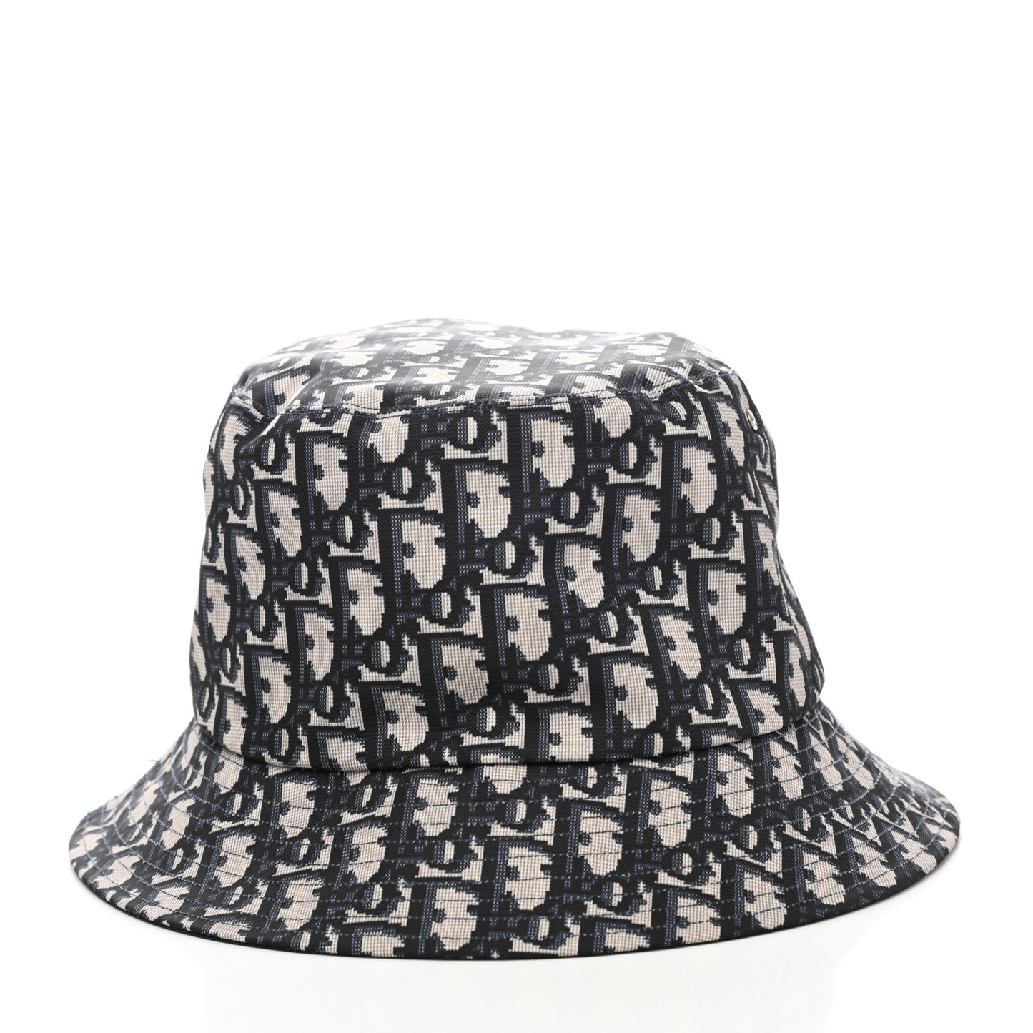 Polyester Cotton Oblique Teddy-D Brim Bucket Hat 58