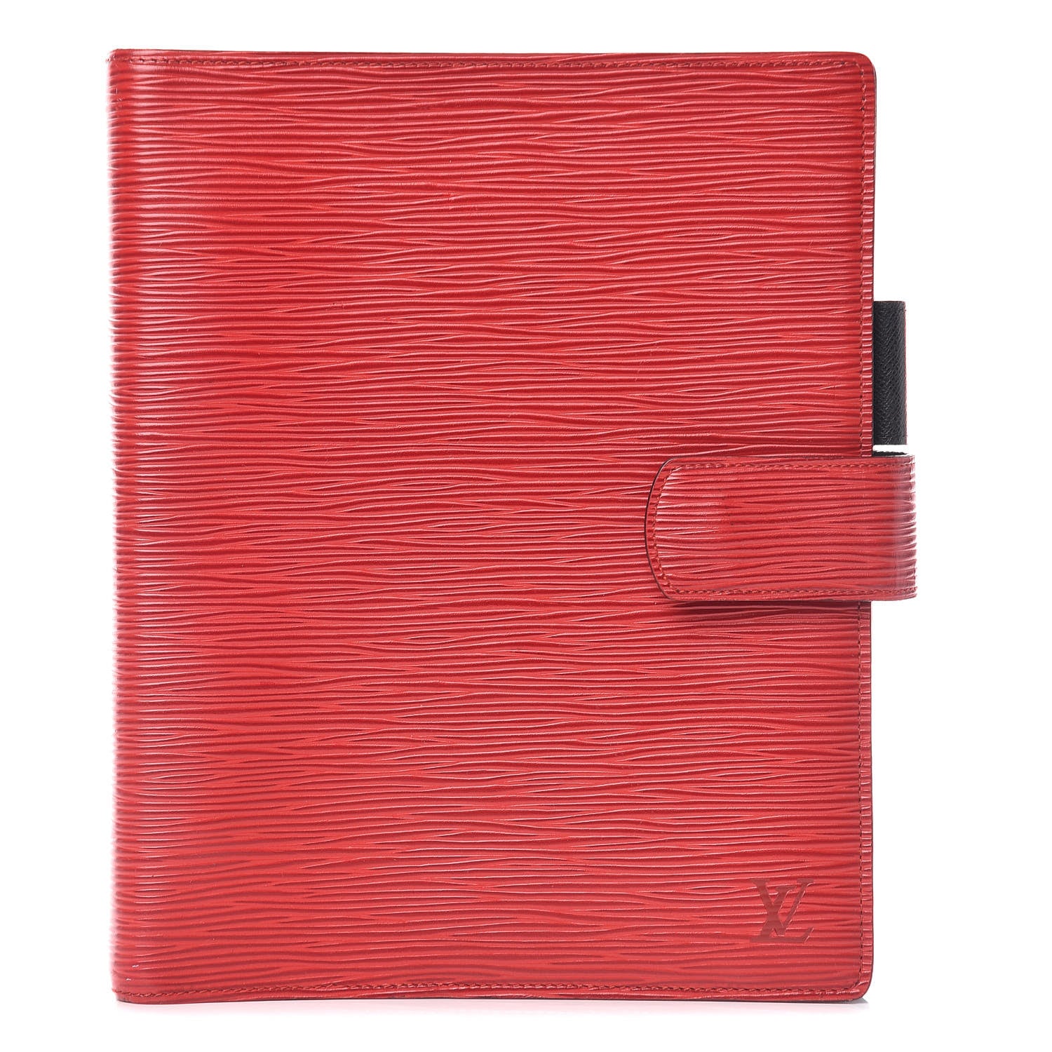 Louis Vuitton Epi Agenda Large Ring Agenda Red 1 of 10