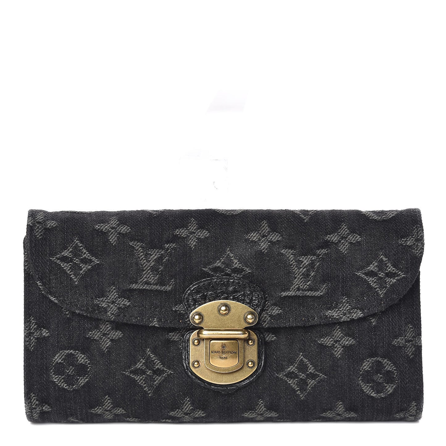 Denim Amelia Wallet Black