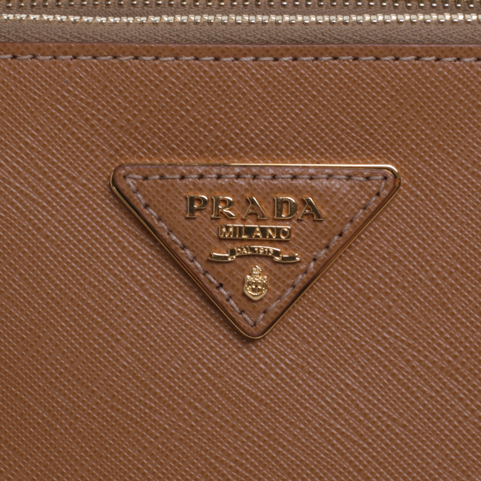 Prada Saffiano Lux Tote Caramel 6 of 10