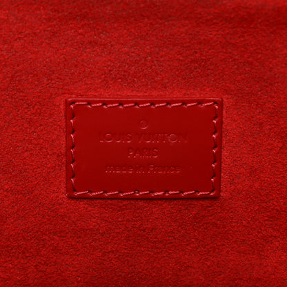 Louis Vuitton Damier Ebene Caissa Hobo Cherry 5 of 17