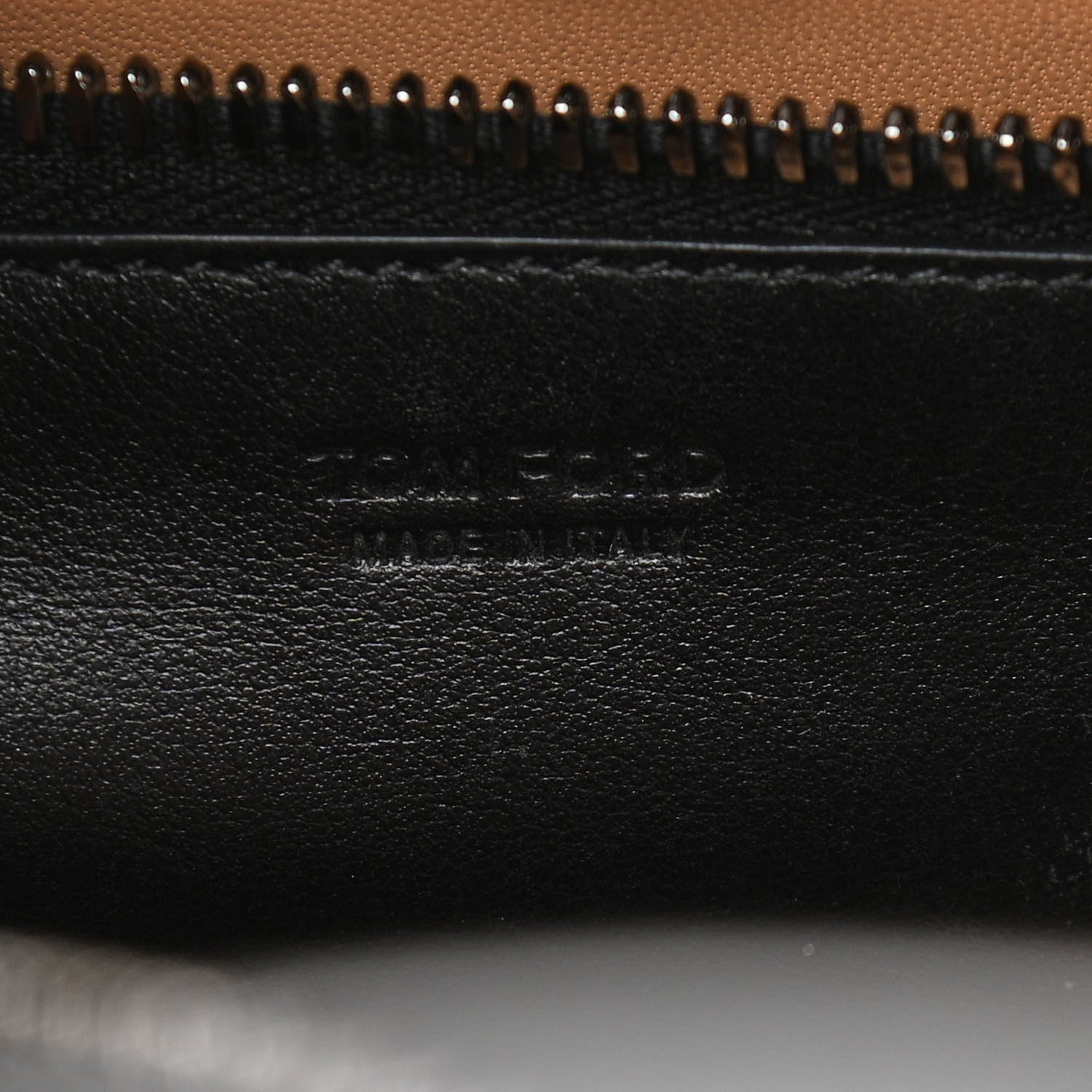 Tom Ford Calfskin Top Handle Bag White Black 9 of 19