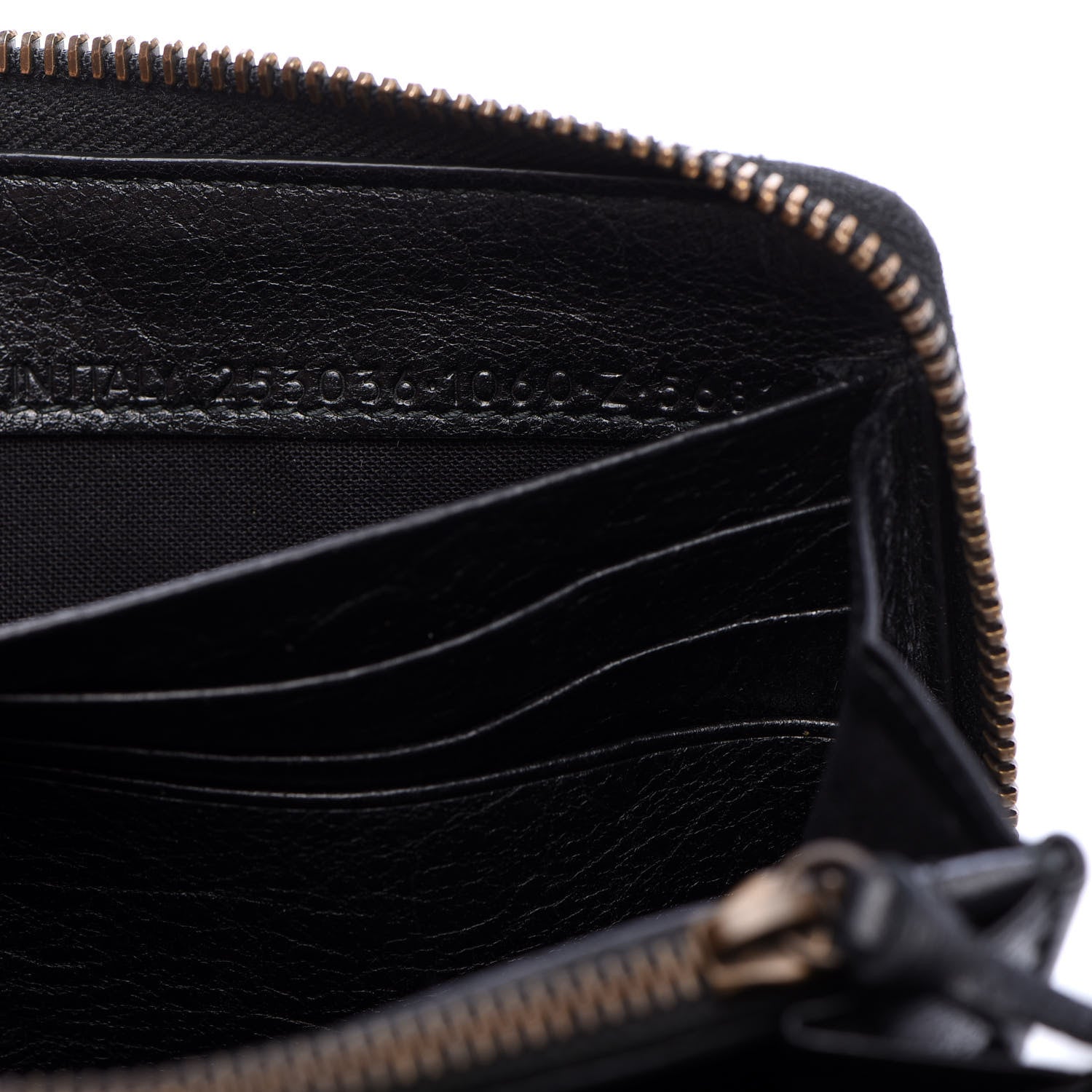 Balenciaga Agneau Arena Graffiti All Over Classic Hardware Continental Zip Around Wallet Black Multicolor 7 of 9