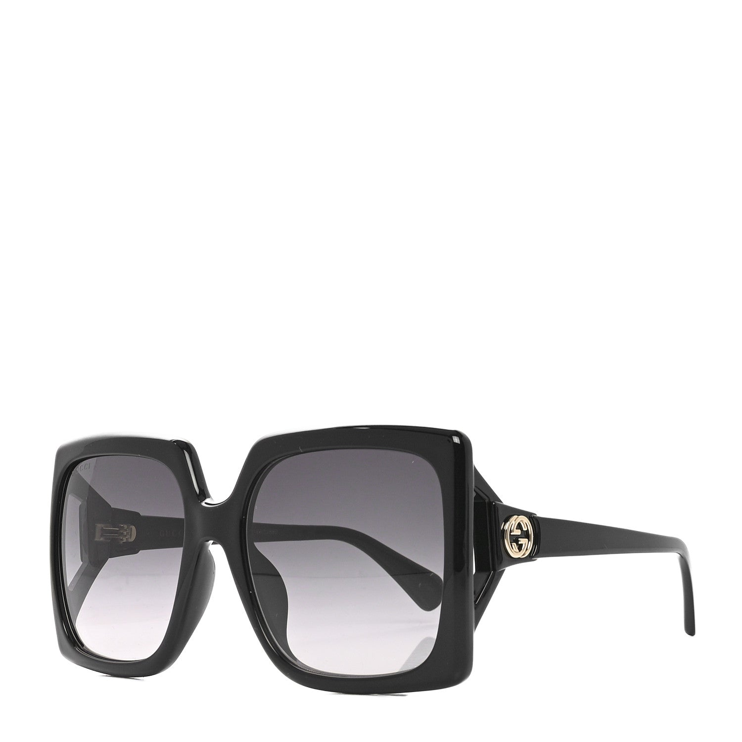 Gucci Acetate Square Frame Sunglasses GG0876S Black 1 of 7