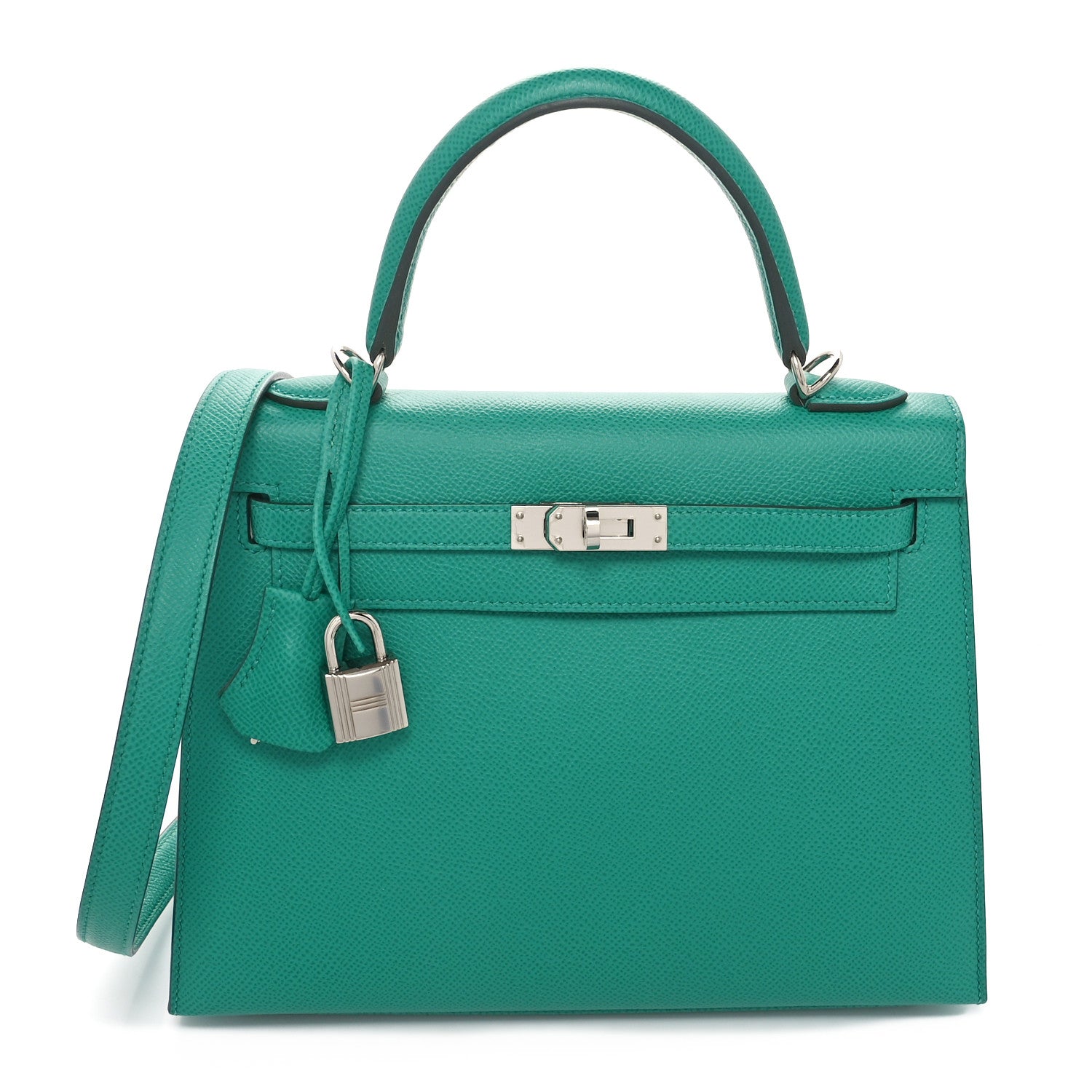 Hermes Epsom Kelly Sellier 25 Vert Jade 1 of 11