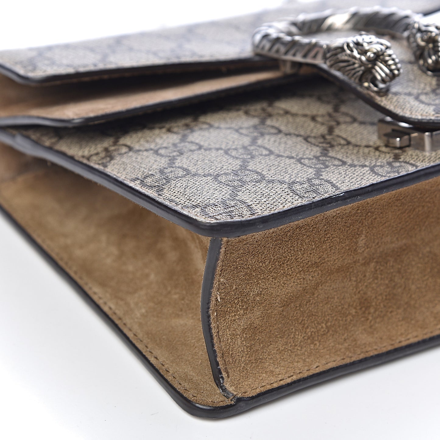GG Supreme Monogram Mini Dionysus Shoulder Bag Taupe