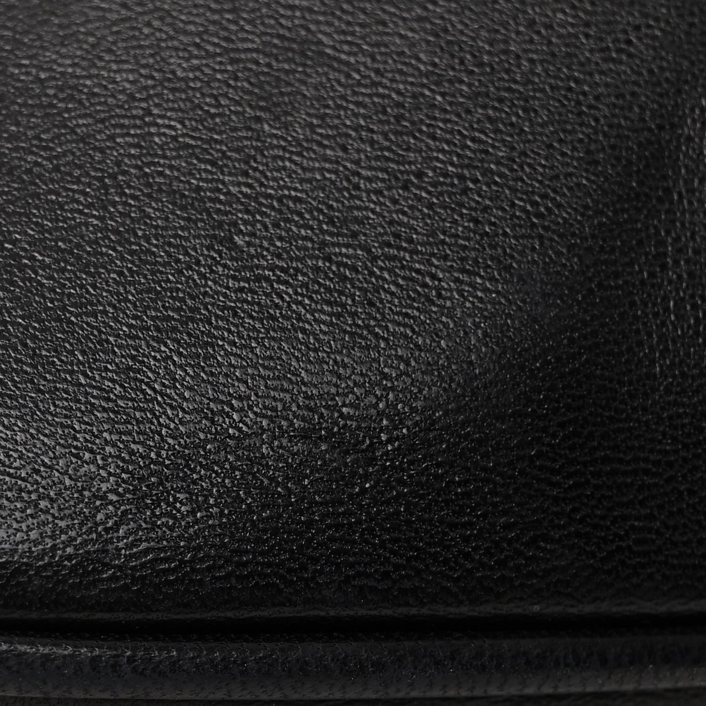 Lambskin Quilted Drawstring Backpack Black