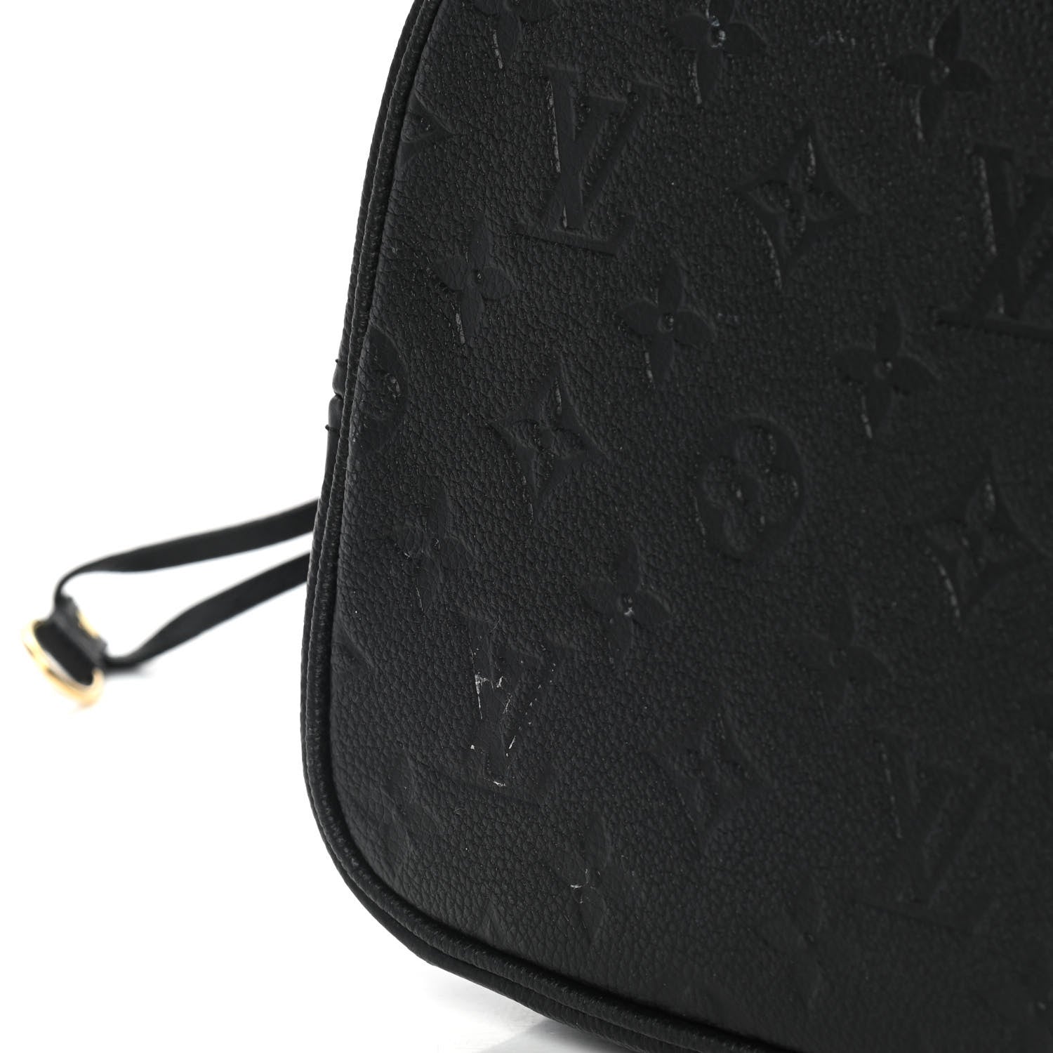 Louis Vuitton Empreinte Monogram Giant Neverfull MM Black 10 of 10