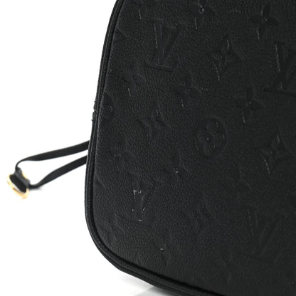 Louis Vuitton Empreinte Monogram Giant Neverfull MM Black 10 of 10