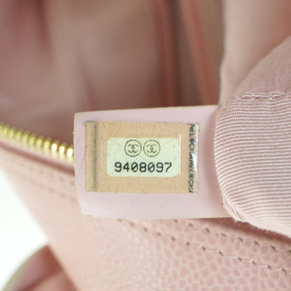 Chanel Caviar Quilted Small Bowler Pink 8 of 9