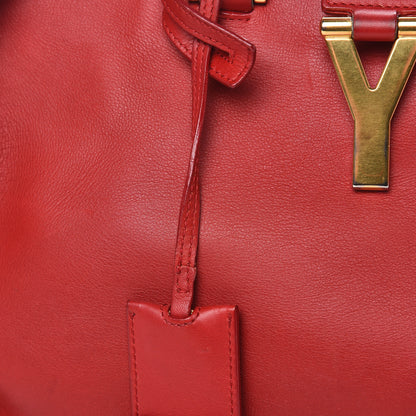 Saint Laurent Calfskin Small Classic Y Cabas Rouge Orient 19 of 21