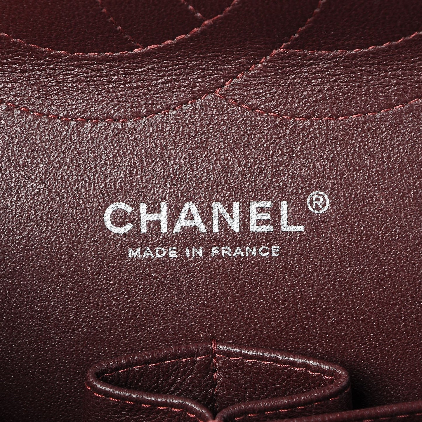 Lambskin Quilted Jumbo Double Flap Black