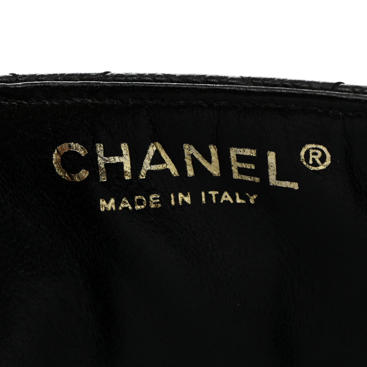 Caviar Quilted East West Flap Black