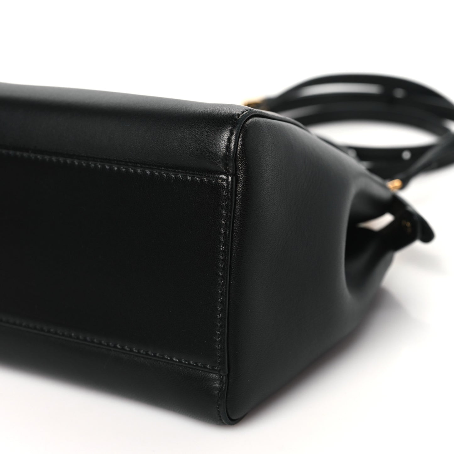 Nappa Mini Peekaboo Iconic Satchel Black