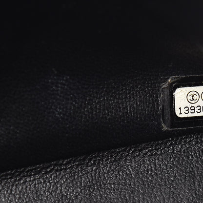 Chanel Caviar Quilted Jumbo Single Flap Black 9 of 11