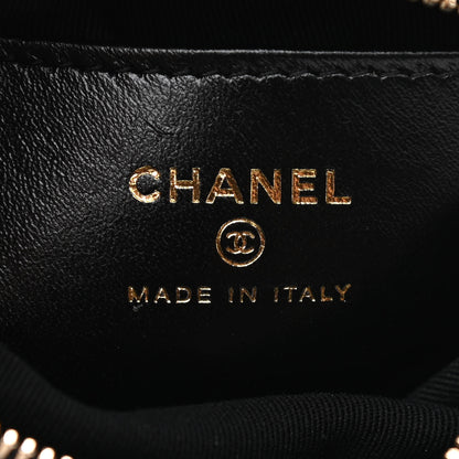 Chanel Quilted Chain Around Pouch Black 6 of 9