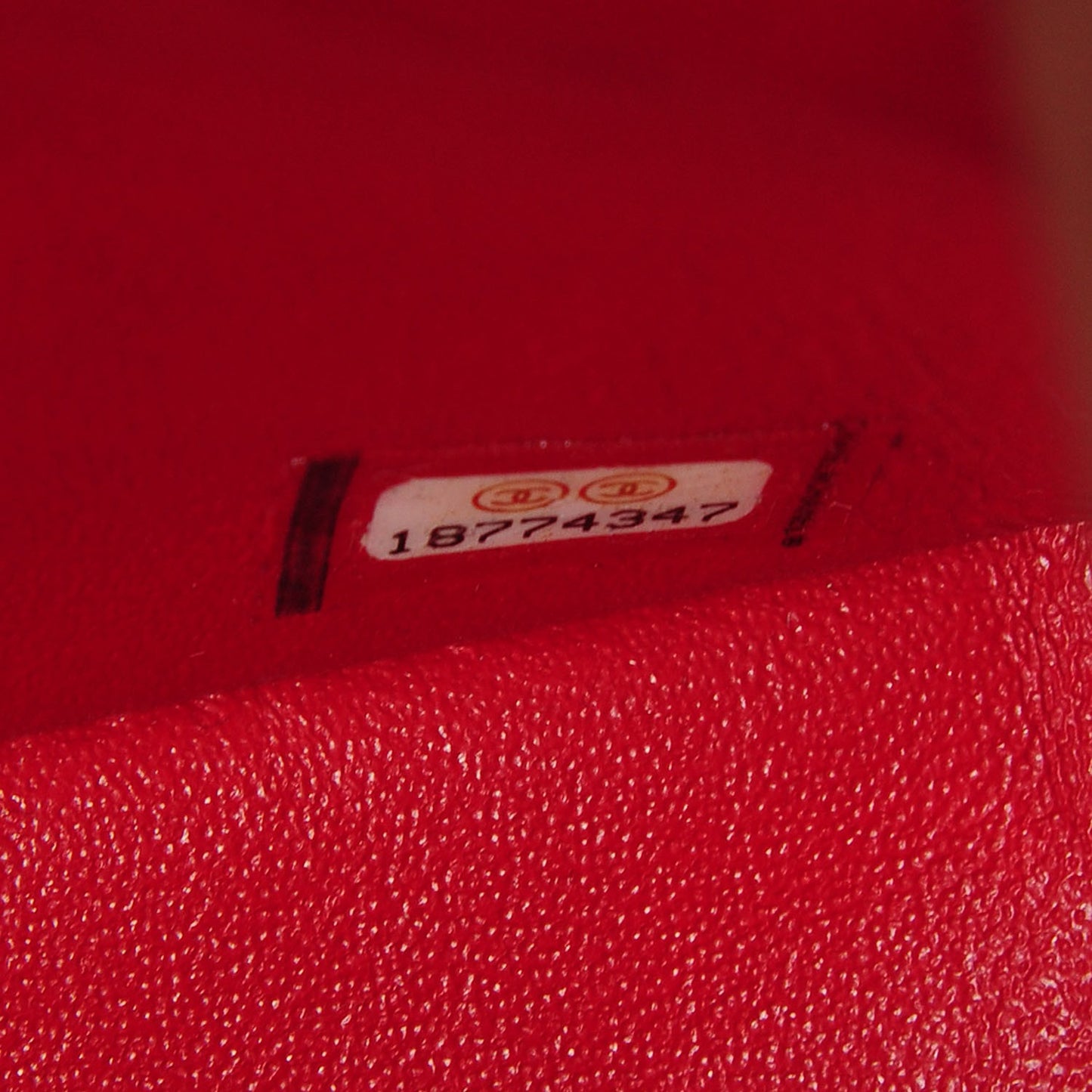 Caviar Quilted Mini Rectangular Flap Red