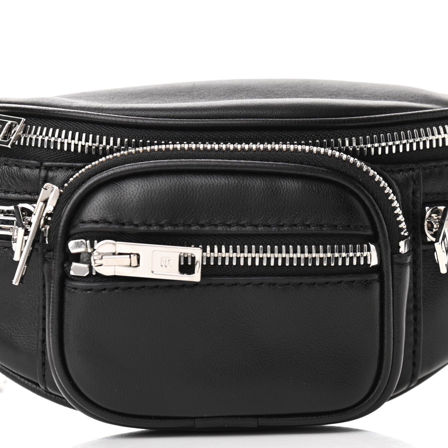 Alexander Wang Lambskin Mini Attica Belt Bag Black 7 of 9